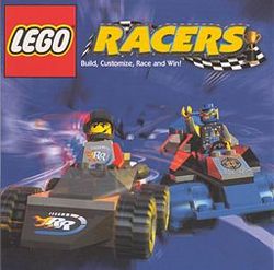 Box artwork for Lego Racers.