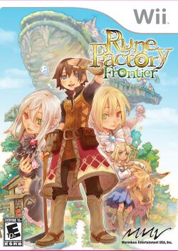 Box artwork for Rune Factory: Frontier.