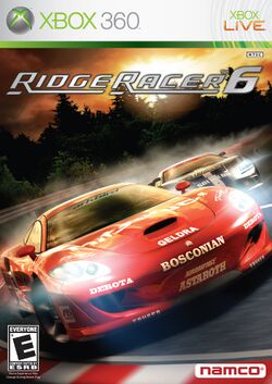 Box artwork for Ridge Racer 6.