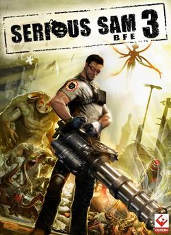 Box artwork for Serious Sam 3: BFE.