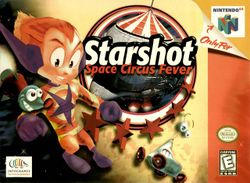 Box artwork for Starshot: Space Circus Fever.