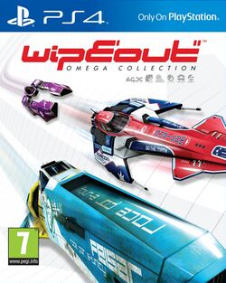 Box artwork for Wipeout Omega Collection.