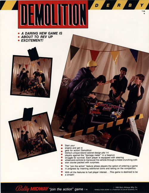 Demolition Derby — StrategyWiki Strategy guide and game reference wiki