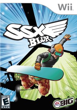 Box artwork for SSX Blur.