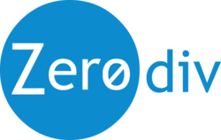 Zerodiv's company logo.