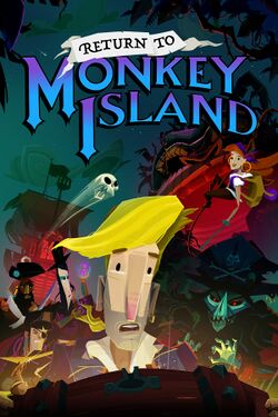 Box artwork for Return to Monkey Island.
