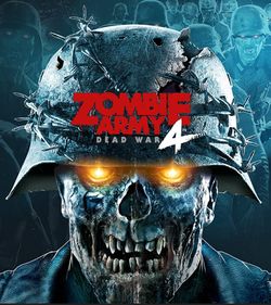Box artwork for Zombie Army 4: Dead War.