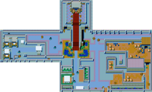Hydlide 3 map Water Palace.png