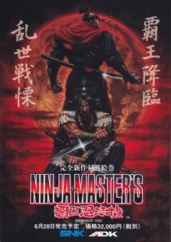 Box artwork for Ninja Master's.