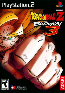 Box artwork for Dragon Ball Z: Budokai 3.