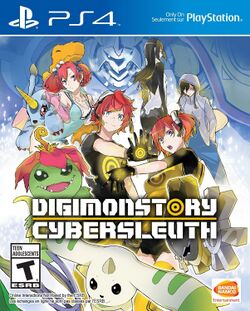 Box artwork for Digimon Story: Cyber Sleuth.