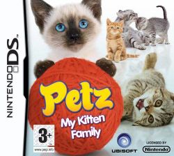 Box artwork for Petz: My Kitten Family.