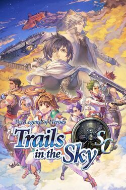 Box artwork for The Legend of Heroes: Trails in the Sky SC.