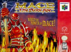 Box artwork for Mace: The Dark Age.