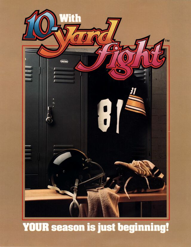10-YARD FIGHT IREM アーケードゲーム パンフレット チラシ 640px-10-Yard_Fight_flyer.jpg