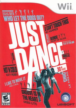 Box artwork for Just Dance.
