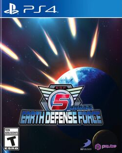 Box artwork for Earth Defense Force 5.