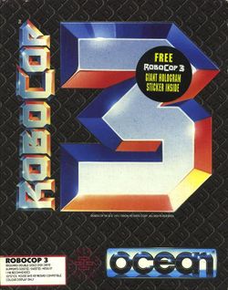 Box artwork for RoboCop 3.