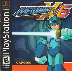Box artwork for Mega Man X6.
