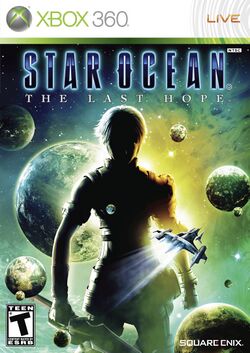 Box artwork for Star Ocean: The Last Hope.