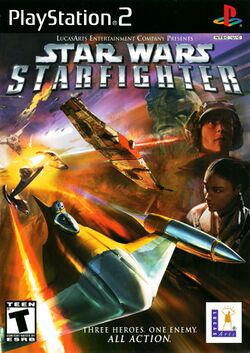 Box artwork for Star Wars: Starfighter.