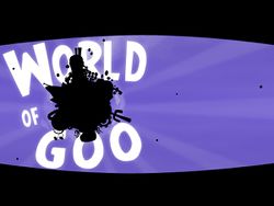 Box artwork for World of Goo.