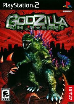 Box artwork for Godzilla: Unleashed.