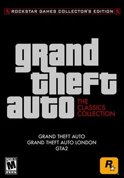 Box artwork for Grand Theft Auto: The Classics Collection.