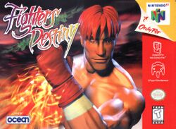 Box artwork for Fighters Destiny.