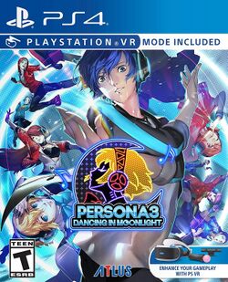 Box artwork for Persona 3: Dancing in Moonlight.
