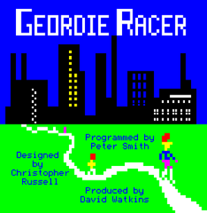 Geordie Racer title screen.png