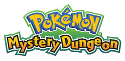 The logo for Pokémon Mystery Dungeon.