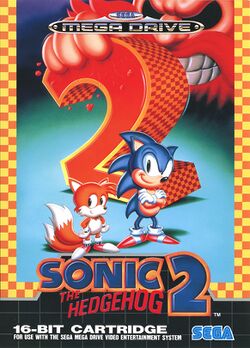 Box artwork for Sonic the Hedgehog 2.