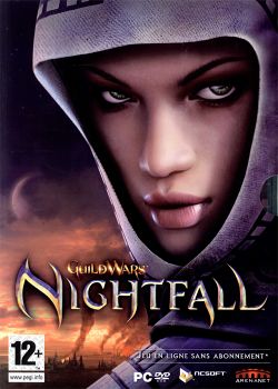 Box artwork for Guild Wars Nightfall.