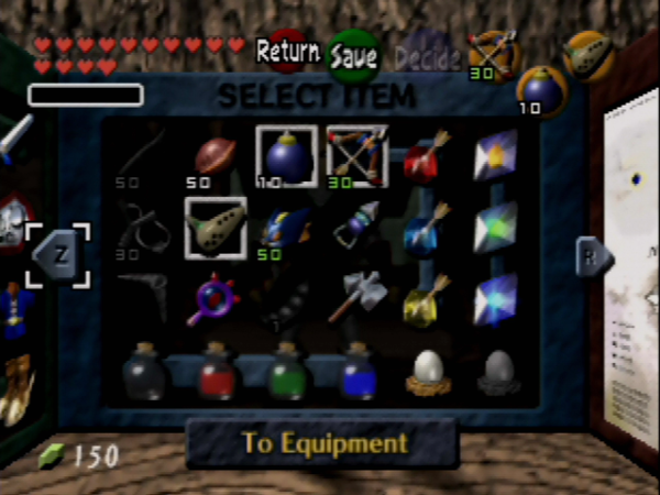 The Legend of Zelda: Ocarina of Time/Gameplay — StrategyWiki | Strategy ...