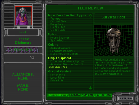 Master of Orion II: Battle at Antares/Money matters — StrategyWiki ...