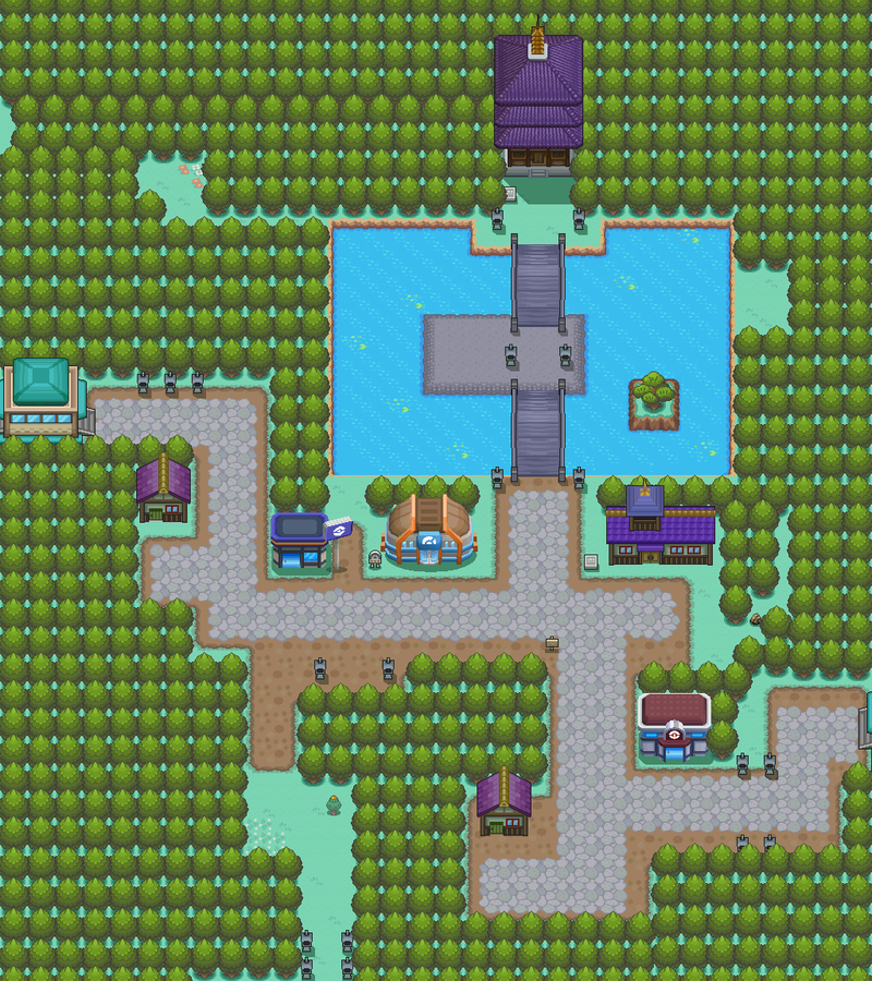 Pokémon HeartGold and SoulSilver/Violet City — StrategyWiki