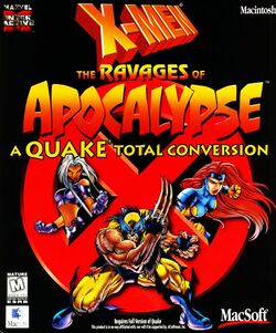 Box artwork for X-Men: The Ravages of Apocalypse.