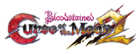 Bloodstained: Curse of the Moon 2 logo