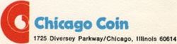 Chicago Coin's company logo.