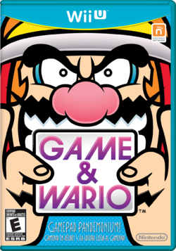 Box artwork for Game & Wario.