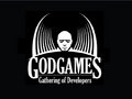 Company logo for God Games.