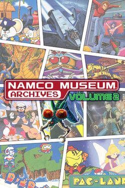 Box artwork for Namco Museum Archives Vol. 2.