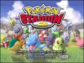 Pokémon Stadium 2 title screen. It changes when Round 1 is completed.