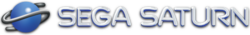 The logo for Sega Saturn.