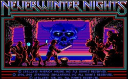 Box artwork for Neverwinter Nights.