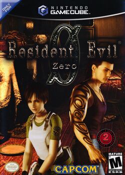 Box artwork for Resident Evil Zero.