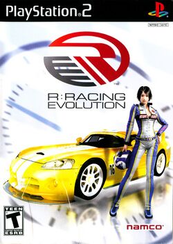 Box artwork for R: Racing Evolution.