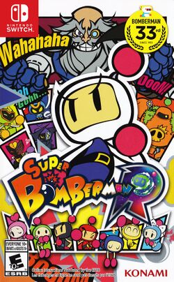 Box artwork for Super Bomberman R.