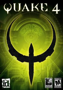 Box artwork for Quake 4.